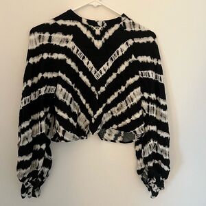 AFRM | Long Sleeve Crop Top, size small